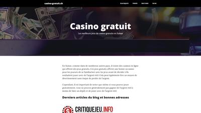 casino gratuit
