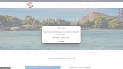 Excursion catamaran Var - Cat Explorer