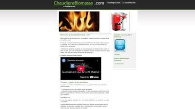 chaudiere biomasse