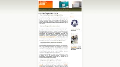 le chauffage electrique