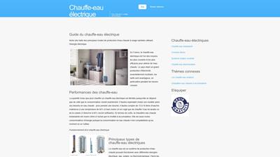 infos sur les chauffe-eau electrique