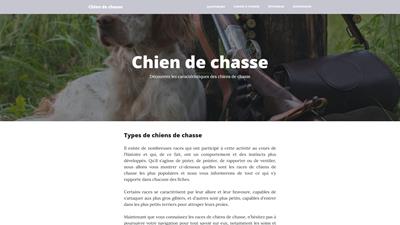 chien de chasse