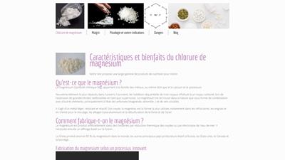le chlorure de magnesium