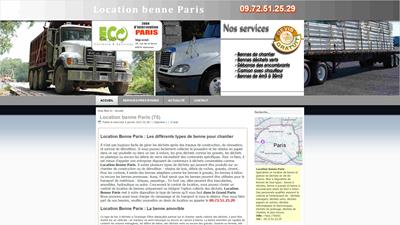 Location benne 75