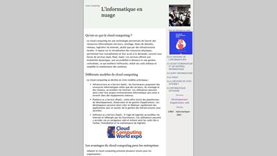 Le cloud computing