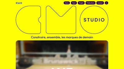 CMO studio, spécialiste en construction de marque