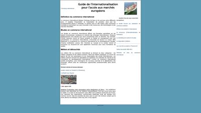 le commerce international