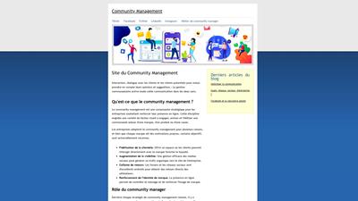 community manager