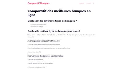 les meilleures banques