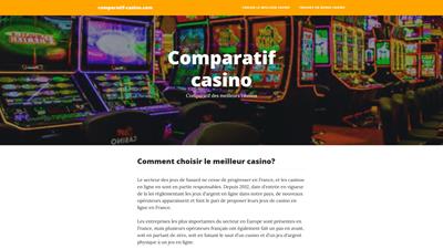 comparatif casino