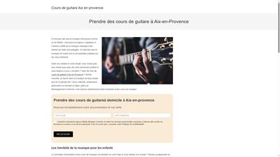 Cours de guitare à Aix-en-Provence