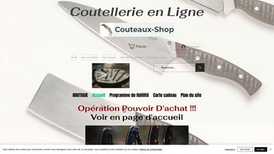 Votre coutellerie de référence en ligne