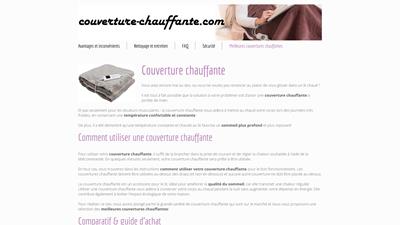 la couverture chauffante