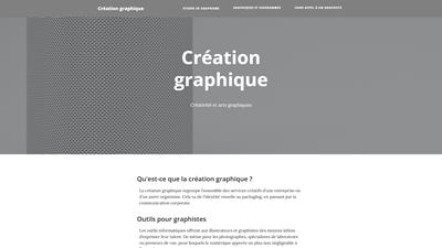 la creation graphique