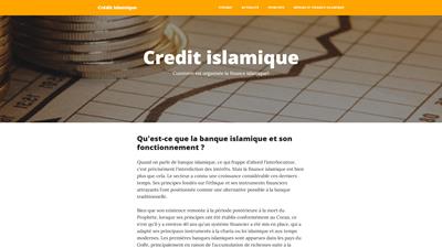 le credit islamique