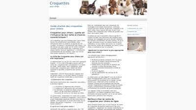 croquettes pour chiens