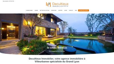 Decultieux Immobilier Agence immobiliere à villeurbanne