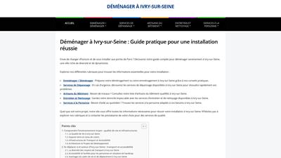 Services indispensables à Ivry sur Seine	