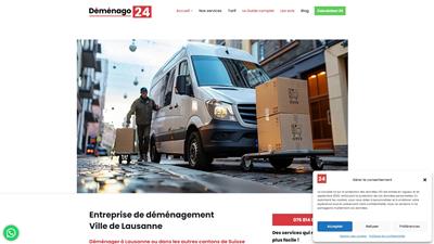 Déménagements rapides en Suisse romande
