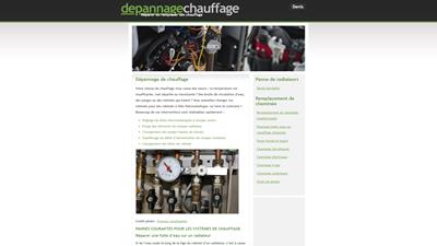 reparer le chauffage