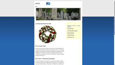 le deuil