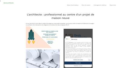 devis architecte