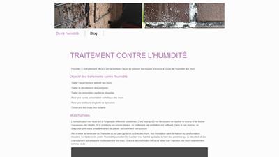 devis humidite