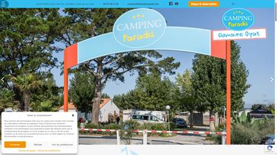 camping 3 étoiles vendée