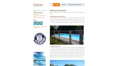 e-piscine