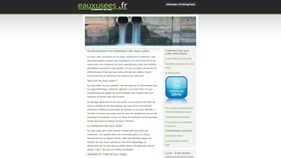 les eaux usées