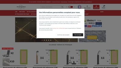 Vente de matériels électriques LED