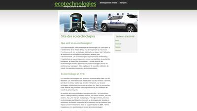 l'eco technologie