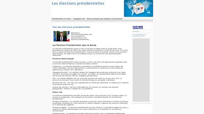 tout des elections presidentielles en france