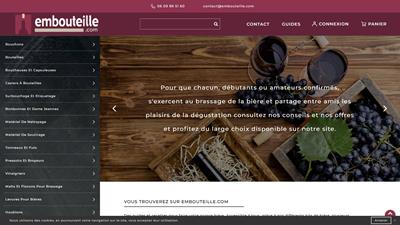 Embouteille.com : bouteille vide
