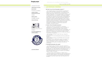 tout savoir sur l'energie propre
