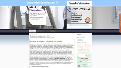 Entreprise de peinture 77 