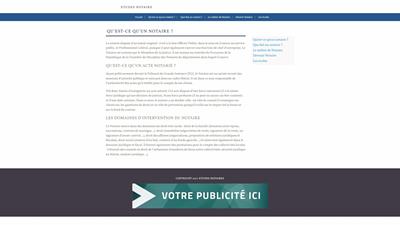 Etudes  notaires
