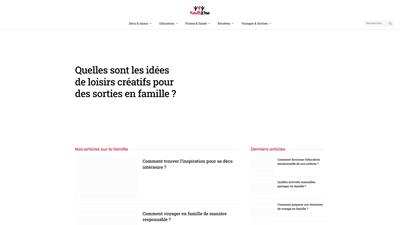 blog pour la famille
