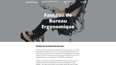 fauteuil de bureau