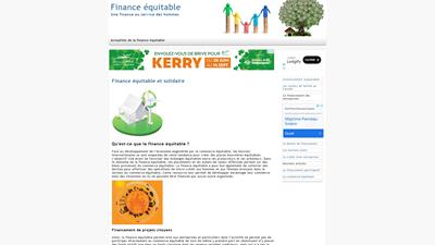 la finance equitable