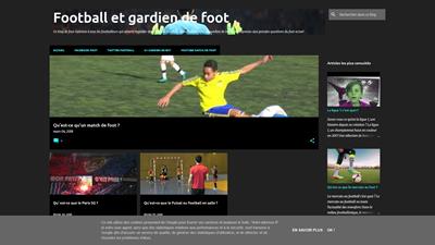 Football et gardien de foot