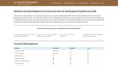devis demenagement
