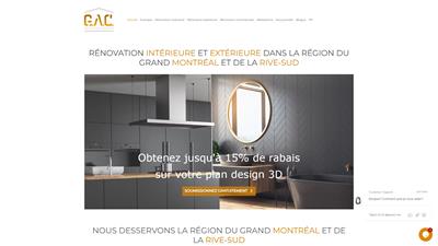 G.A.C. Construction Rénovation, rénovation résidentielle à Montréal