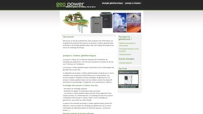 ecologie et geothermie