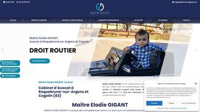 Maître Elodie GIGANT, Avocat à Roquebrune-sur-Argens et Cogolin