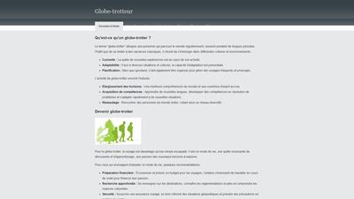 le globe trotteur