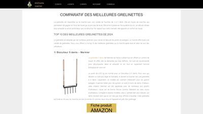 Classement des meilleures grelinettes 3 à 5 dents