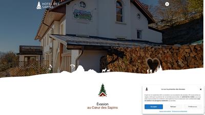 Les Sapins, hôtel pour des week-ends en pleine nature