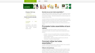 huile essentielle