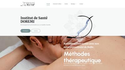 Institut Doremi, massages et huile de menthe